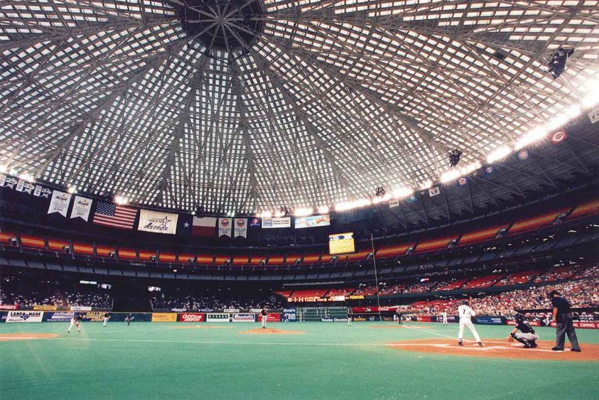 THE ASTRODOME STADIUM,1ST AIR CONDITIONED DOMED STADIUM~HOUSTON,TX 